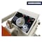 Sealer Sales 18in W-Series Direct Heat Foot Sealer w/ 15mm Serrated Seal Width, Standing Operation W-450DTS+STE+PPSE - alternate 2
